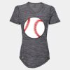 Women's Mèlange Tech V-Neck T-Shirt Thumbnail